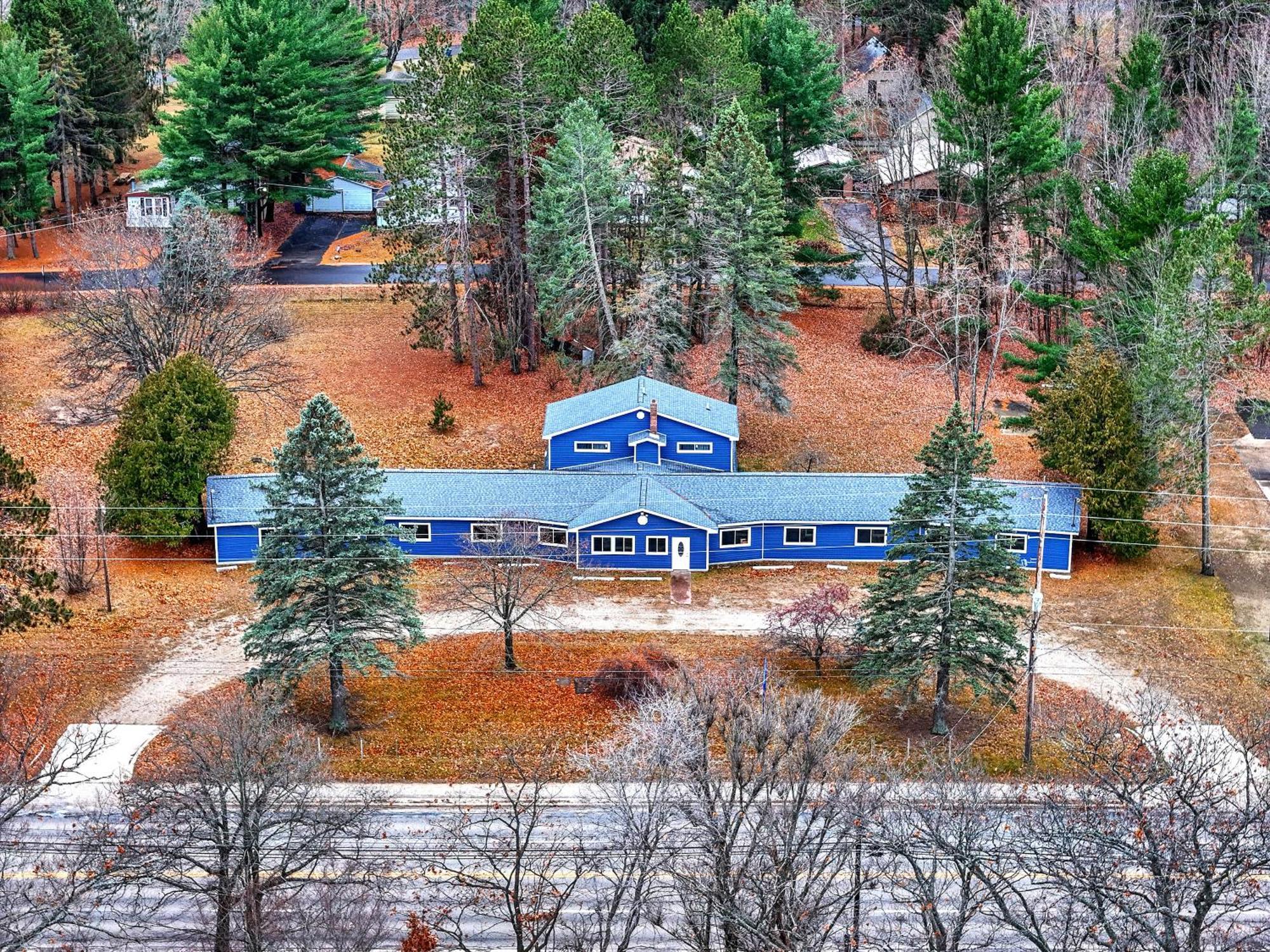 The Blue Anchor Unit #8 Motel Хоутън Лейк Екстериор снимка